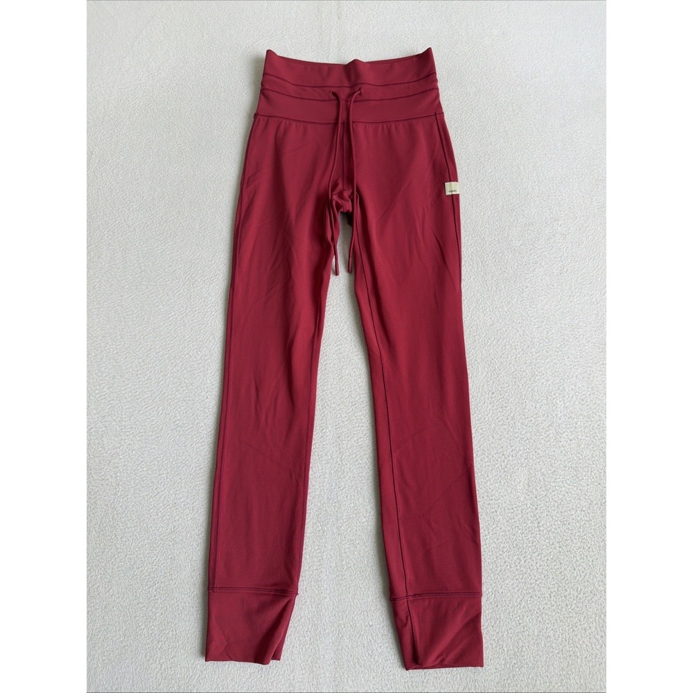 Vuori Daily Leggings Womens XS Pink High Rise Drawstring VW4309